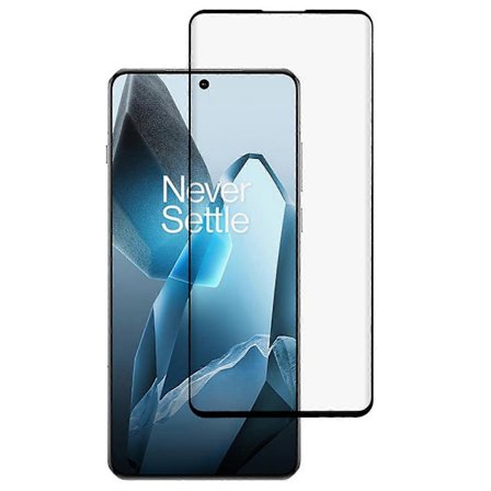 Kompatibel med OnePlus 13 Skärmskydd 3D Böjd Härdat Glas Film Sido-lim-lingling}