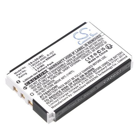 Batteri til fjernkontroll for Logitech trådløst DJ-musikksystem, R-RF11