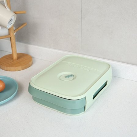Oppbevaringsboks for egg GRØNN
