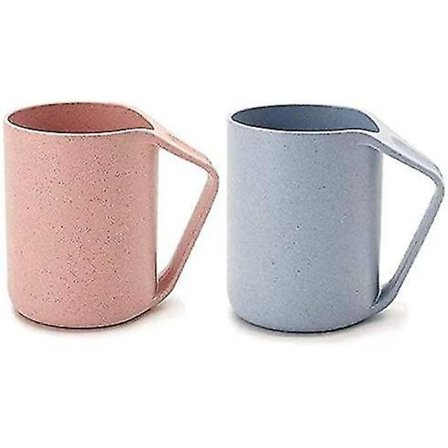 Miljövänliga koppar, vetesugrör, lätta nedbrytbara muggar, kaffekoppar i plast