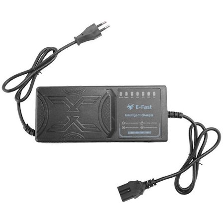 60V 20AH Laddare för elfordon 7 Ljusdisplay Strömdisplay Strömläckageskydd/Full Pul