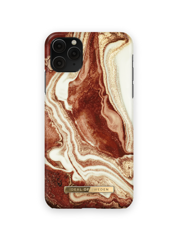 iPhone 11 Pro Max/ XS Max Hoesje, iPhone 11 Pro Max Golden rusty marble, iDeal of Sweden