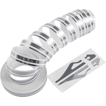 Svart Pinstripe Tejp Bil Karosseri Sida Stripe Dekal Midjelinje Klistermärke Auto Pinstripe Tejp för Bilar