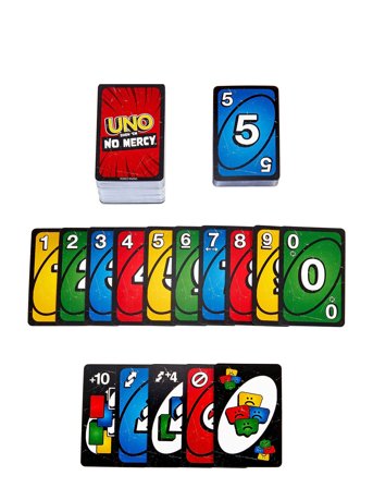 Mattel Games | Games Uno Show ‘Em No Mercy Card Game For Kids, Adults & Family Night, Parties And Travel | ONE SIZE