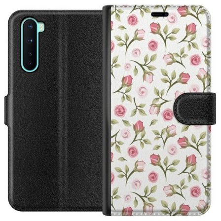 Plånboksfodral till OnePlus Nord med Blommigt