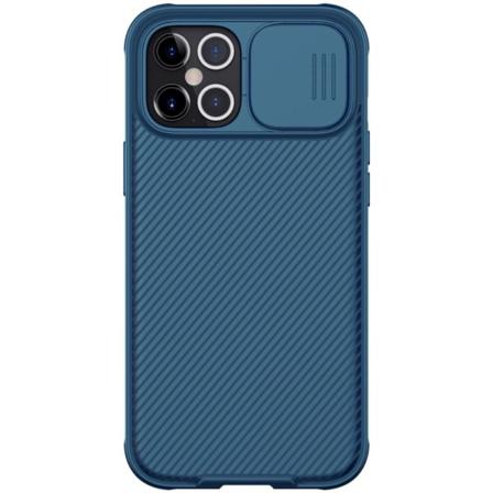 Iphone 12 Pro Max - Nillkin Camshield Pro Skal - Blå Blue Blå