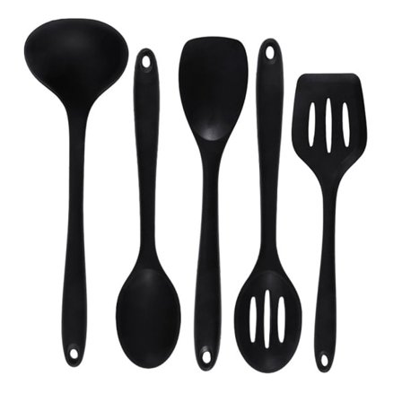 5-delars set, spatelskedar, verktyg för