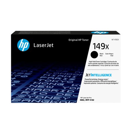 HP 149X - høykapasitets - svart - original - LaserJet - tonerpatron (W1490X)
