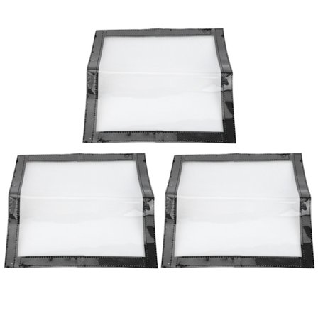 3 stk. PVC Fiskelokkeindpakninger Krog Beskyttelsesdæksler Agn Opbevaring Fisketilbehør