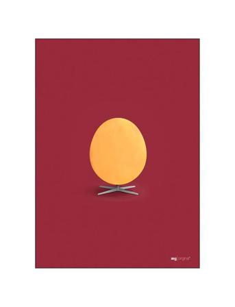 The Egg Gold Home Decoration Posters & Frames Posters Illustrations Multi/mønstret Brainchild