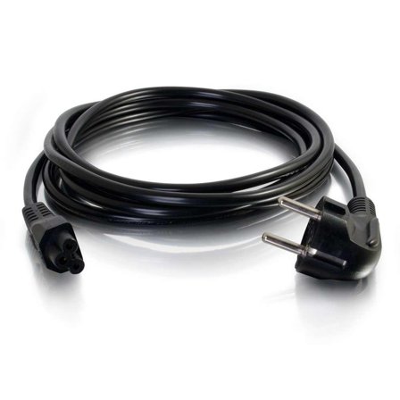 C2G Laptop Power Cord - strømkabel - IEC 60320 C5 til power CEE 7/7 - 1 m