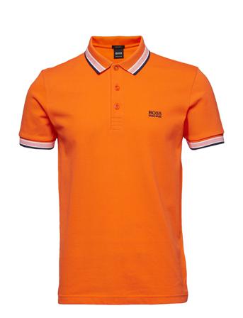 Paddy Polos Short-sleeved Orange BOSS