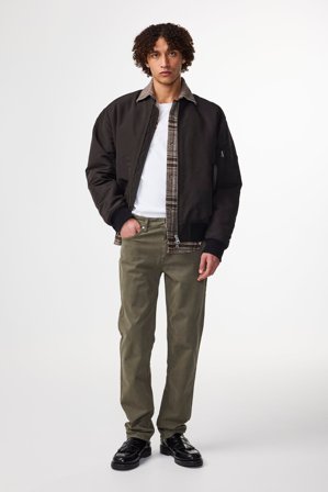 NN.07 Tony 1923 Trouser Male Green Organic Cotton