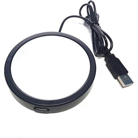 Kaffekrusvarmer, USB Elektrisk Opvarmet Brik, Tekandevarmer
