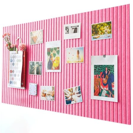 Suuri Huopa Ilmoitustaulu Itseliimautuva, 60x40cm Huopataulu, 1cm Paksu, Taitettava Valokuvataulu Muistitaulut Ilmoitustaulu