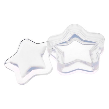 Valumuotin Epoksihartsi Muotti Silikoniosa Käsityöriipus Kristallien Valmistustyökalu Tähti