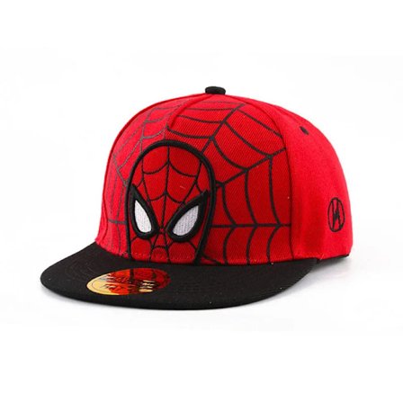 Anime Tegneserie Spiderman Hatte til Børn Småbørn Baby Baseball Kasket Forår Sommer Børne Snapback Hip Hop Justerbare Kasketter(FMY)