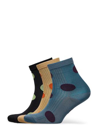 Mix Sock Pack W.17 Lingerie Socks Footies/Ankle Socks Multi/mønstret Becksöndergaard