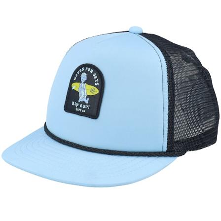 Kinder Rip Curl - Blau trucker Cap - Kinder Kinder Tube Town Light Blue Trucker @ Hatstore