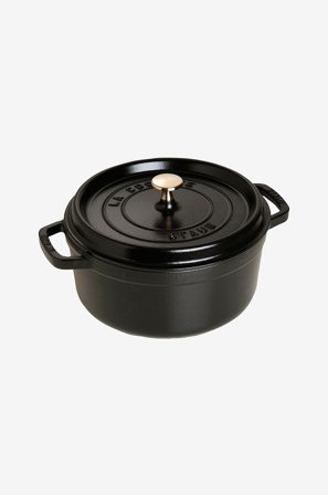 Staub - Gryta La Cocotte rund 24 cm, 3,8 l - Svart - Grytor & kastruller - Från Homeroom