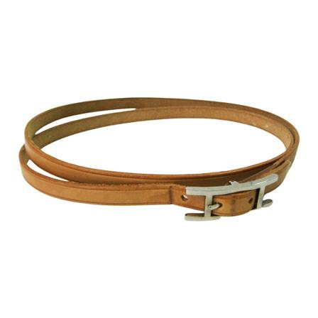 Hermès Vintage, Pre-owned Hapi 3 Bracelet Bruin, unisex, Maat:ONE Size,leer