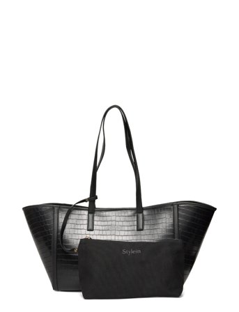 Stylein Yendi Bag Croco - Black - ONE SIZE