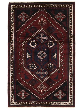 Medaillon Lori Teppich 168X264 Wolle