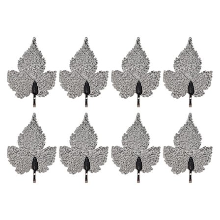 8 stk. Ahornblad Vedhæng Diy Håndværk Elektropletning Blad Smykker Vedhæng Til Øreringe Halskæder Ankelkæder