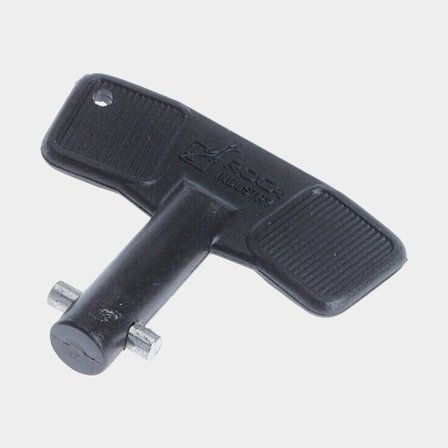 Roca extranyckel svart för 27.1091 reservnyckel till huvudbrytare i slitstark plast och metall för båt och fordon