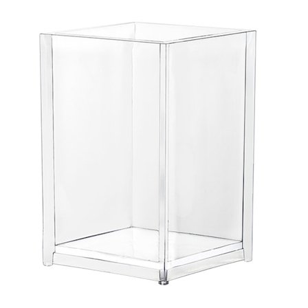 Elegant Klar Akryl Pennhållare, Multifunktionell Förvaring För Ditt Kontor Eller Sminkbord, Modern Enkel Design, Hållbar, Transparent Utseende