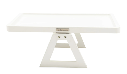 Riviera Maison Armlenebrett Monogram Plateau Hvit