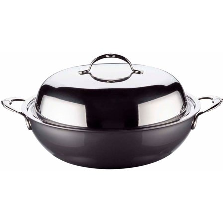 Hestan NanoBond Wok 36 cm - Sølvgrå | KitchenOne