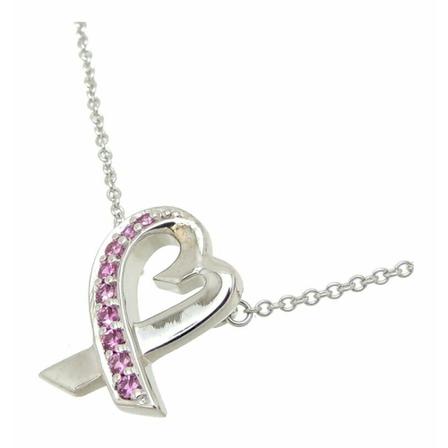 Tiffany & Co. Pre-owned, Pre-owned Necklaces Grijs, Dames, Maat:ONE Size
