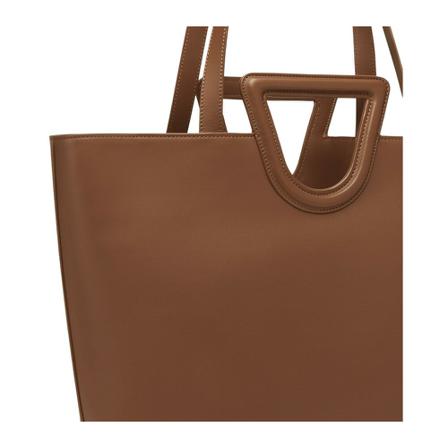 Coccinelle, Tote Bags Bruin, Dames, Maat:ONE Size,leer