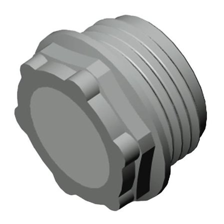 Rutab 1470160 Membranskrue EMS16, lysegrå M20, Installasjonsmaterial