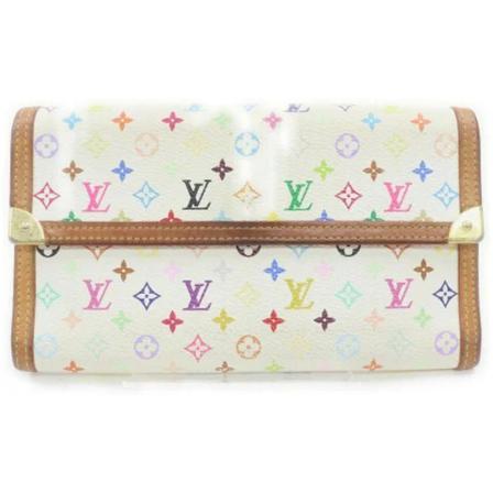 Louis Vuitton Vintage, Pre-owned Wallets Wit, Dames, Maat:ONE Size