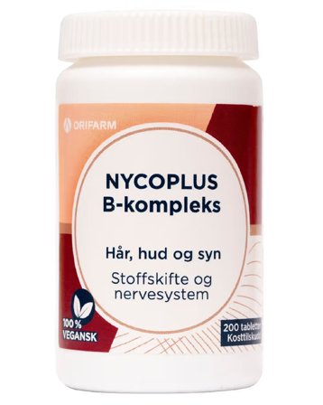 Nycoplus B-kompleks tabletter 200 stk