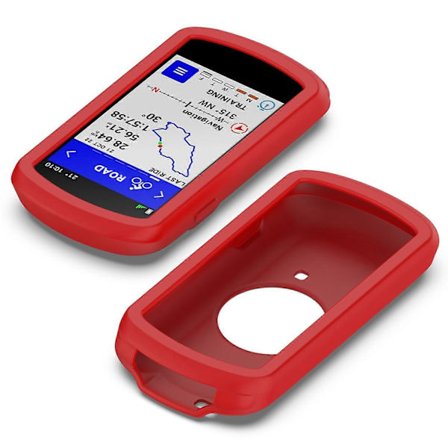Kompatibel med Garmin Edge 1040 Reptåligt Mjukt Silikonfodral Cykel GPS Dator Skyddande Skal - Grön-lingling}