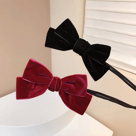 Sammetshårband Rosett Magisk Bun Maker Hårnål Damhår Rep Hårtillbehör