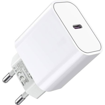 18W/20W USB C PD Laddare, USB Typ C Hemladdare Väggadapter Strömförsörjning 3.0/3.1 Snabbladdning för iPhone 12/13