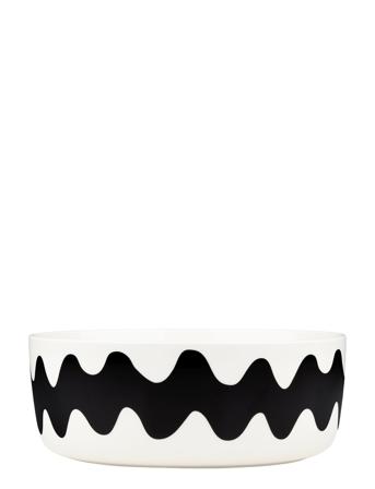 Lokki Bowl 1,5L Home Tableware Bowls Breakfast Bowls Black Marimekko Home