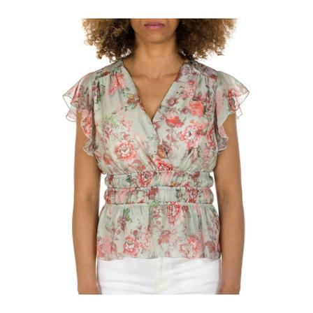 Guess Top Wgh We SS Joandra Grøn, Dame