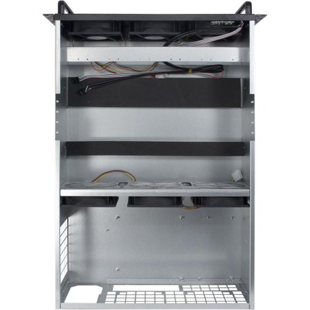 INTER-TECH 4W2 Mining Rack - rackmonterbar - 4U - ATX