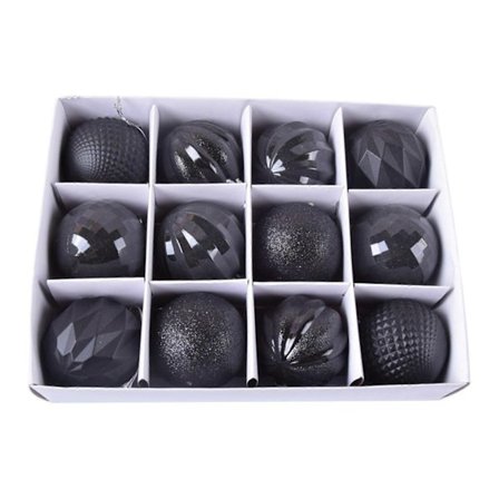 Nightmare Before Christmas 12 stk Julekuler Pynt Fest Juletre Dekorasjoner Hengende Ornament Dekor