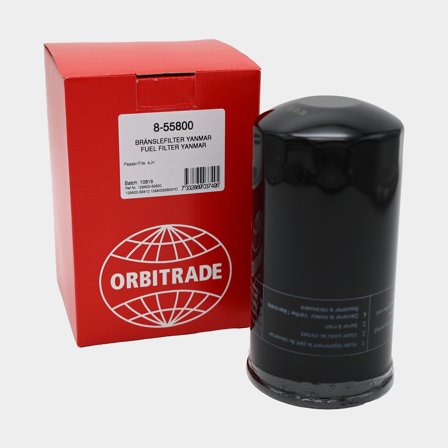 Bränslefilter Yanmar 4JH45, 4JH57,4JH80, 4JH110