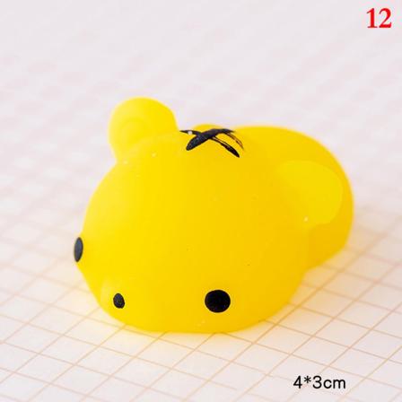 Kawaii Animal Soft Mochi Fidget Toys Antisensoriska Leksaker För Adu