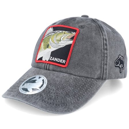 Skillfish - Preto unconstructed Boné - Zander Box Vintage Washed Black Dad Cap @ Hatstore