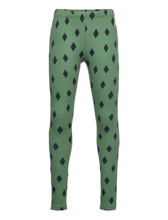 Leggings Basic Rib Aop Leggingsit Monivärinen/Kuvioitu Lindex