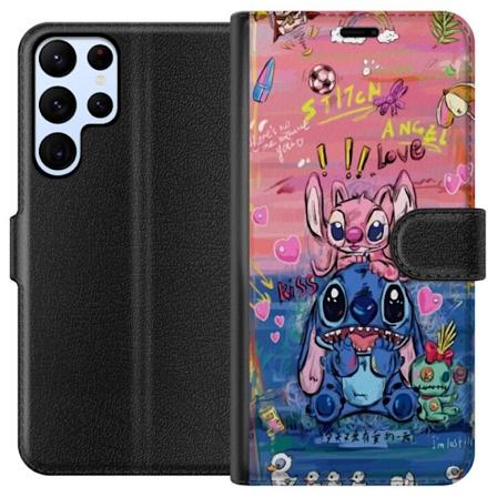 Samsung Galaxy S22 Ultra 5G Lommeboketui Stitch kunst