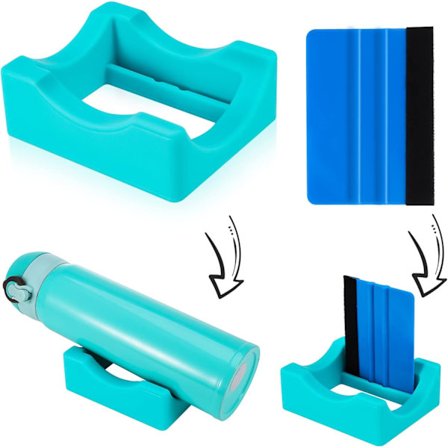 Sklisikker Displaystativ for Krus, Ølboks og Glassflaske